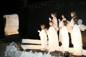 Host of Angels Praising God